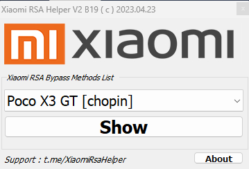 Xiaomi RSA Helper V2 B19 2023.06.13 Tool Free Download