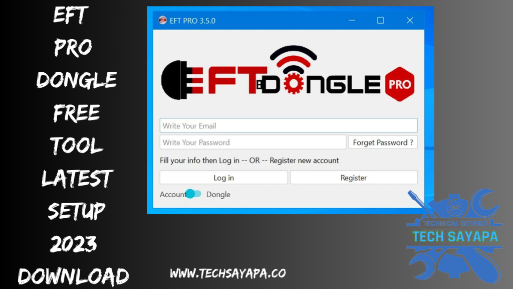 EFT Pro Dongle Free Tool Latest Setup 2023 Download