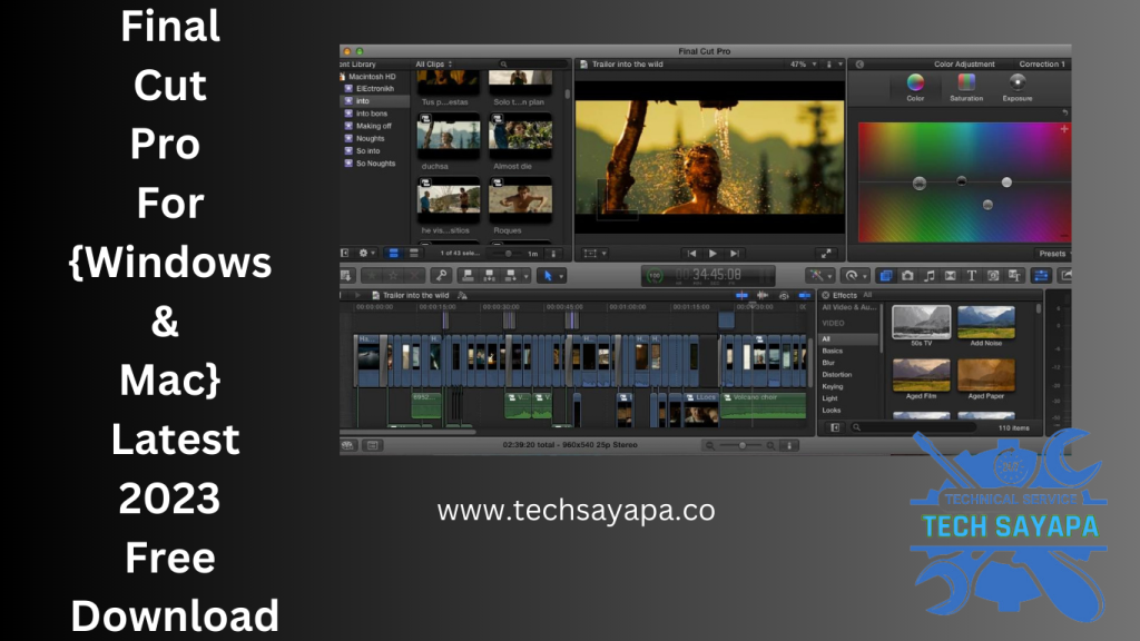 Final Cut Pro For {Windows & Mac} Latest 2023 Free Download