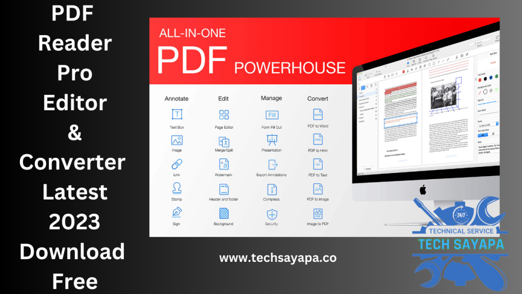 PDF Reader Pro Editor & Converter Latest 2023 Download Free