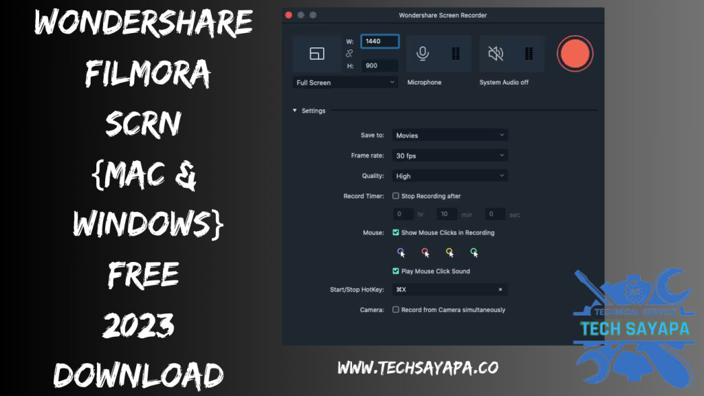 Wondershare Filmora Scrn {Mac & Windows} Free 2023 Download 