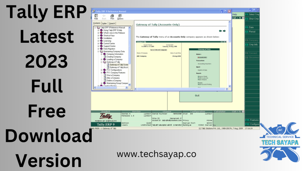 Tally ERP Latest 2023 Full Free Download Version