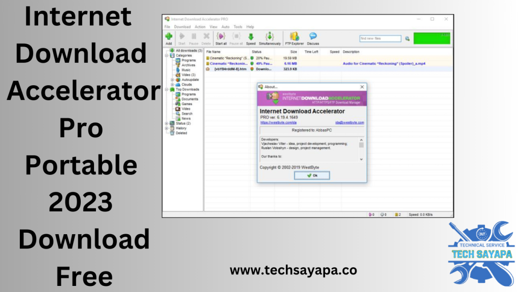 Internet Download Accelerator Pro Portable 2023 Download Free